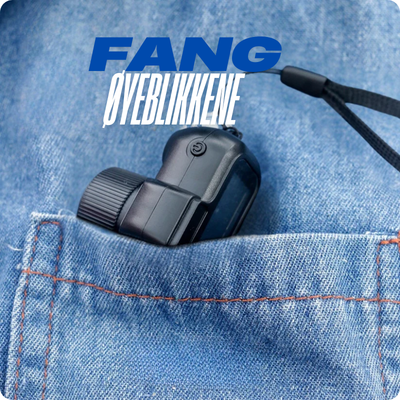 Passer i lommen - Pixliten er plassert i en lomme. Liten og lett